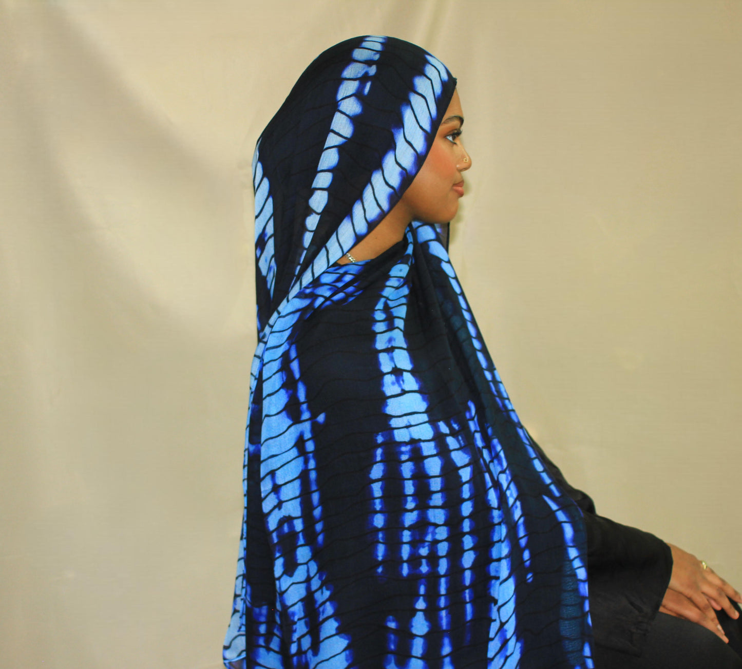 Qamar Veil - Printed Hijab