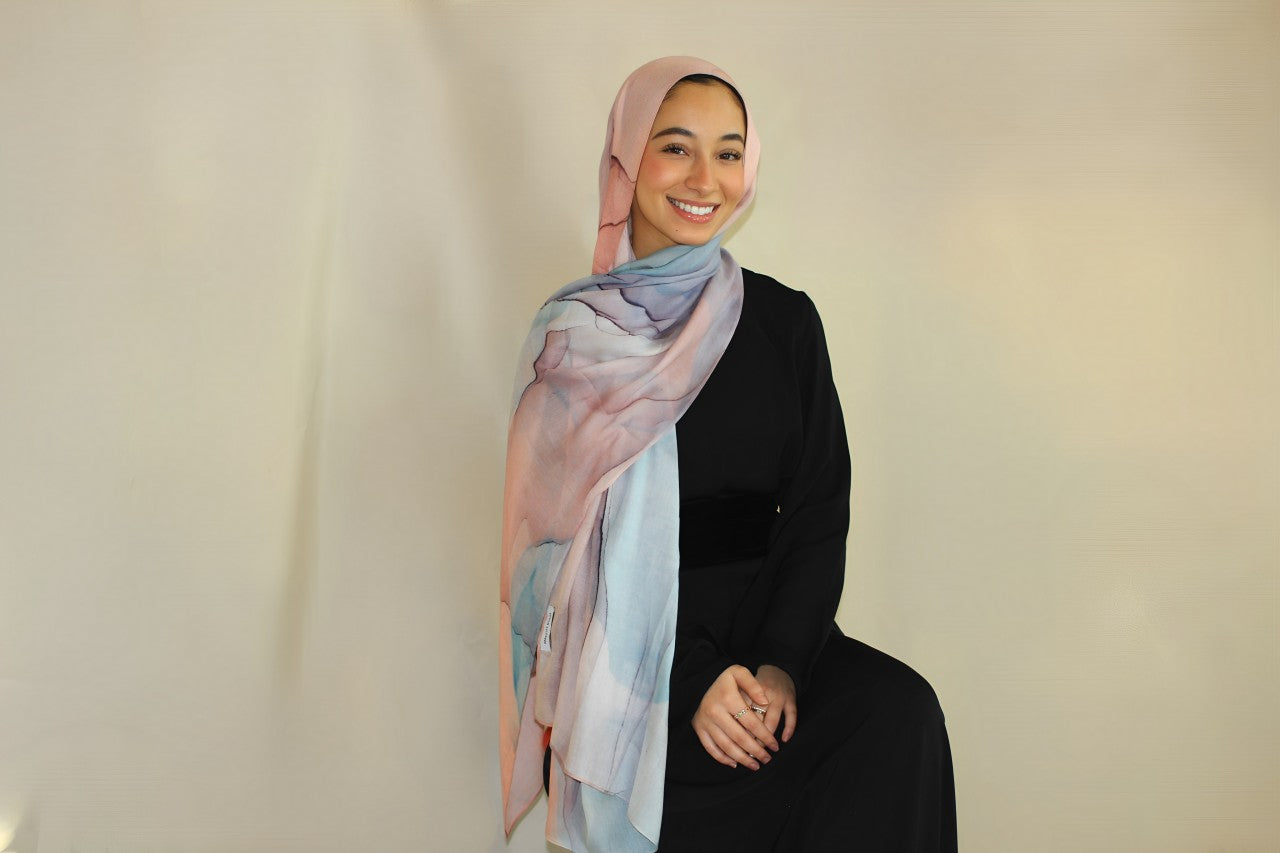 Serenity Palette - Printed Hijab